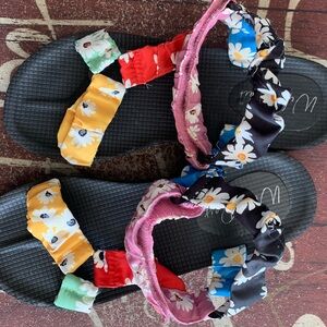 Colorful Floral Kids Sandals